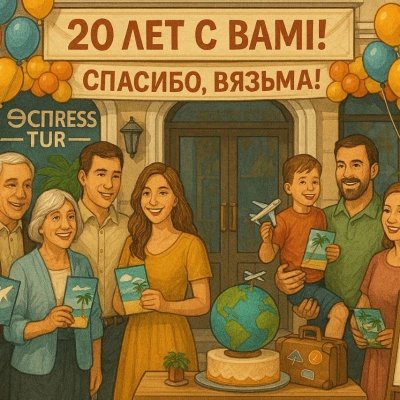 ЭКСПРЕСС-ТУР исполняется 20 лет